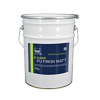 B-Floor PU Finish Matt, 33 кг, Однокомпонентное финишное матовое полиуретановое покрытие, Bergauf